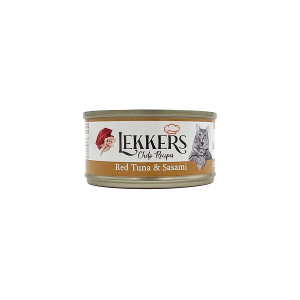 מעדן לחתולים טונה אדומה ושומשום Lekkers