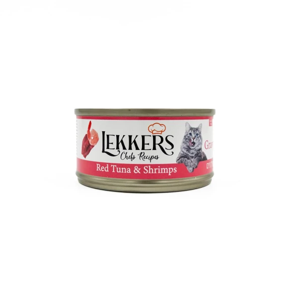 מעדן לחתולים טונה אדומה וחסילונים Lekkers