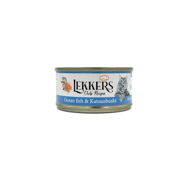 מעדן לחתולים דגי ים וטונה בוניטו Lekkers