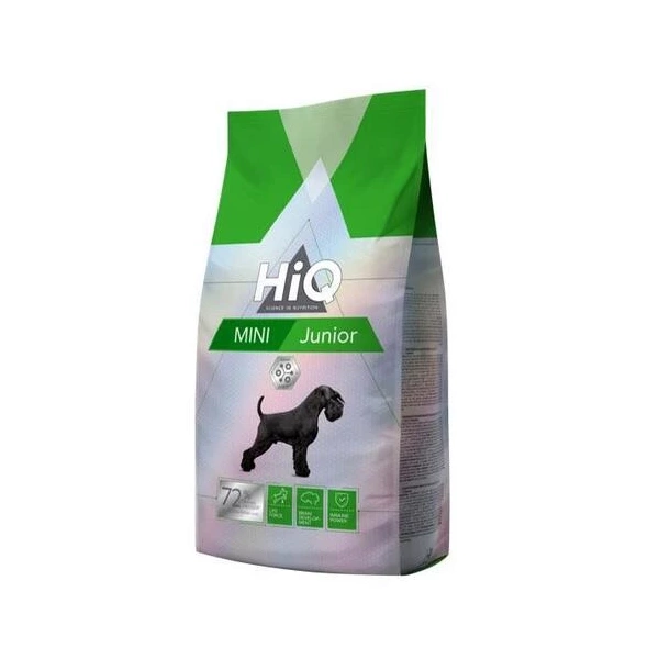 מזון יבש לכלב היי קיו מיני גור גזע קטן טעם עוף – HIQ 7 קילו